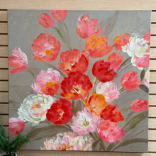 Load image into Gallery viewer, Pink Flower Canvas
