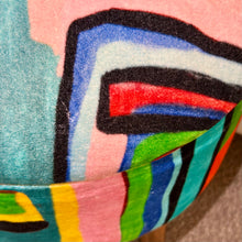 Load image into Gallery viewer, Abstract Storage Ottoman
