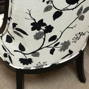 Black/White Bird Chair