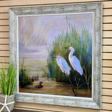 Load image into Gallery viewer, &#39;Egrets And Grebe&#39; Giclee
