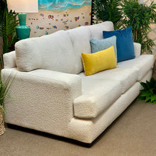 Load image into Gallery viewer, White Boucle Sofa
