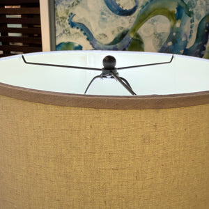 Aqua Glass Lamp