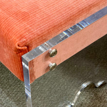 Load image into Gallery viewer, Coral &amp; Acrylic Bench
