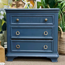 Load image into Gallery viewer, 3DRW Navy Nightstand
