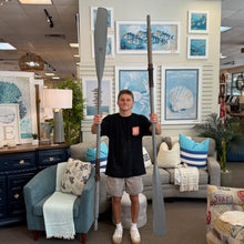 Load image into Gallery viewer, Set/2 Vintage Wooden Oars
