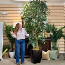 Load image into Gallery viewer, Tall Faux Bamboo Tree
