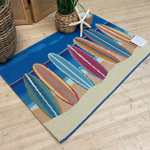 Surfboard Washable Rug