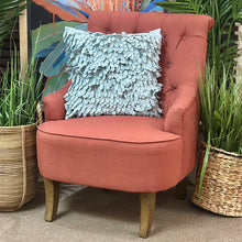 Load image into Gallery viewer, Red Tufted Accent Chair
