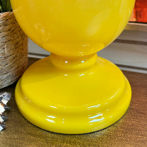 Pottery Barn Yellow Lamp