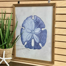 Load image into Gallery viewer, Framed Sand Dollar Art
