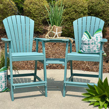 Load image into Gallery viewer, S/2 Aqua Adirondack Seating Set
