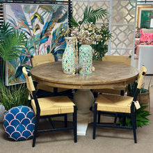 Load image into Gallery viewer, Round Two-Toned Dining Table
