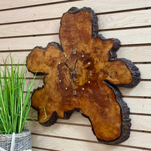 Load image into Gallery viewer, Organic Wood Clock
