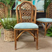 Load image into Gallery viewer, 5PC Rattan/Glass Dining Set
