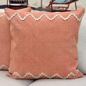 Pink Canvas Pillow