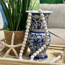 Load image into Gallery viewer, Blue &amp; White Floral Vase
