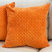 Load image into Gallery viewer, Orange Textured Pillow
