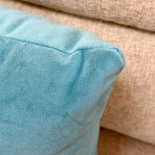 Load image into Gallery viewer, Teal Velvet Pillow
