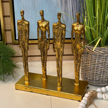 Load image into Gallery viewer, Gold Figurine Decor
