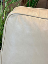 Load image into Gallery viewer, Smith Brothers Taupe Leather Sofa
