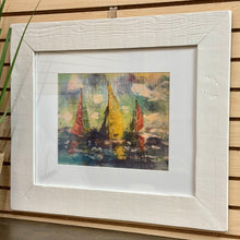 Load image into Gallery viewer, Mary Zlotnick 'Sailing Boats' Art
