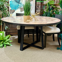 Load image into Gallery viewer, Starbust Inlay Dining Table
