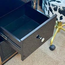 Load image into Gallery viewer, Black Vanity W/Mirror
