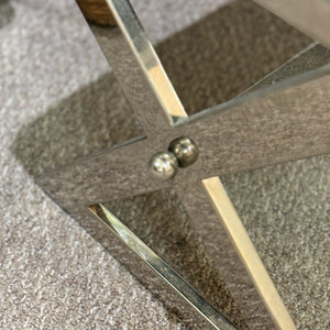 Grey/Silver Bench
