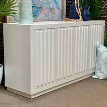 Load image into Gallery viewer, White Fluted Cabinet
