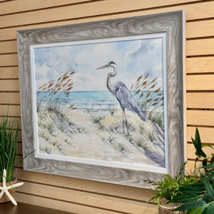 Heron On Dune Giclee