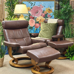 LG Ekornes Stressless Chair & Otto