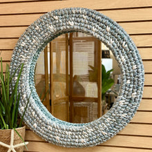 Load image into Gallery viewer, Cooper Classics Blue Braided Mirror
