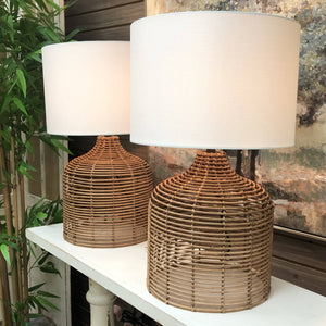 Rattan Table Lamp