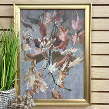 Load image into Gallery viewer, Gold Framed Leaf Art II
