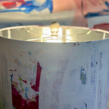 Load image into Gallery viewer, Pink Glass Lamp
