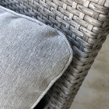 Load image into Gallery viewer, 4PC Outdoor Grey Chat Set
