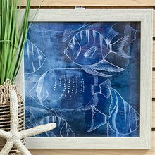 Load image into Gallery viewer, Blue Fish Swimming
