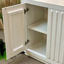 Load image into Gallery viewer, White Fluted Cabinet
