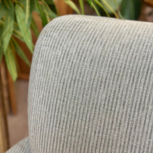 Load image into Gallery viewer, Sage Pinstripe Swivel Glider
