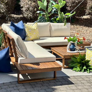 4PC Outdoor Sectional Set
