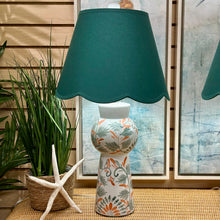 Load image into Gallery viewer, Teal &amp; Orange Lamp
