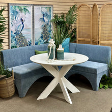 Load image into Gallery viewer, 3PC Blue Chenille Banquet
