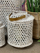 Load image into Gallery viewer, SM Washed Woven Lantern
