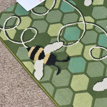 Load image into Gallery viewer, Bumble Bee Washable Rug
