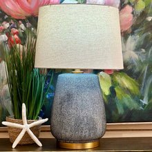 Load image into Gallery viewer, Textured Blue Lamp
