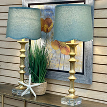 Load image into Gallery viewer, Sage &amp; Gold Lamp
