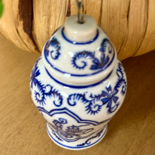 Load image into Gallery viewer, Blue &amp; White Ornament V
