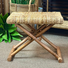 Load image into Gallery viewer, Natural Woven Stool

