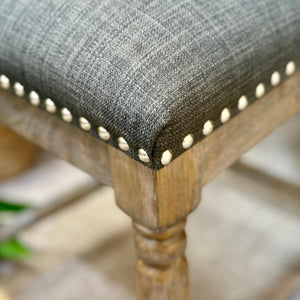 Grey Weathered Counter Stool