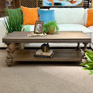 Wooden Rectangular Coffee Table